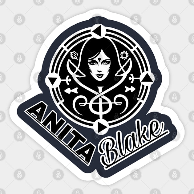 Anita Blake Sticker by TeeVee